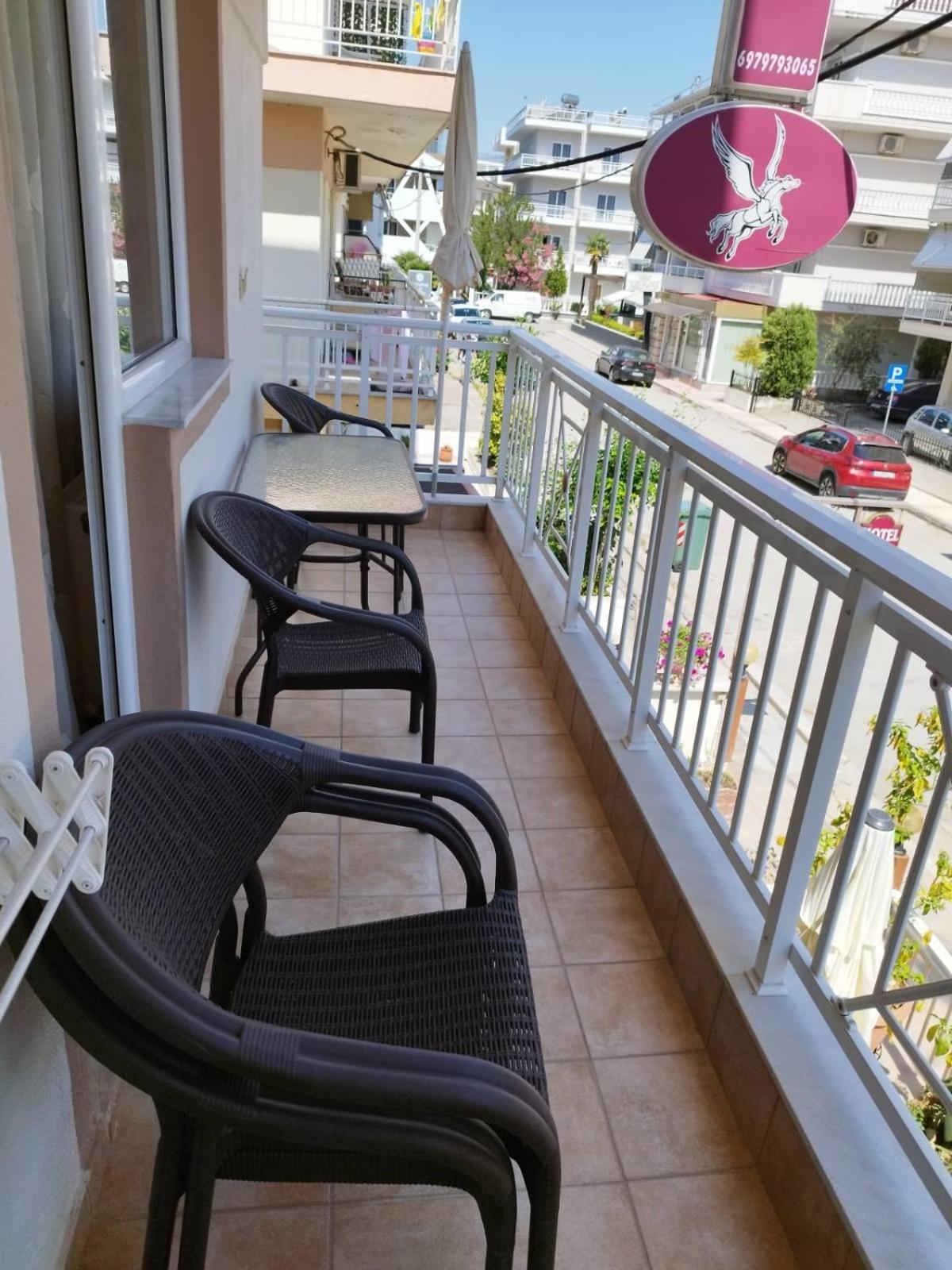 Hotel Villa Pigasos Paralía Kültér fotó
